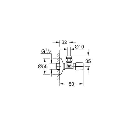 Grohe Ara Musluk 1/2' - 22045000 - 2