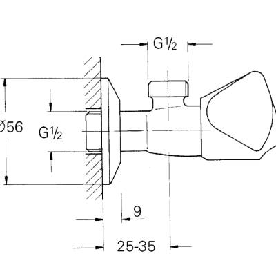 Grohe Ara Musluk 1/2' - 2295800M - 2