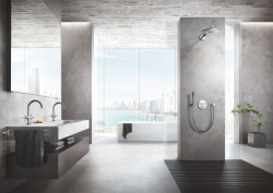 Grohe Atrio Tek Delikli Lavabo Bataryası 1/2' L-Boyut - 21019003 - 3