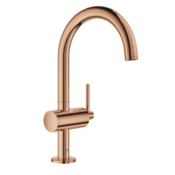 Grohe Atrio Tek Kumandalı Lavabo Bataryası 1/2' L-Boyut - 32042Da3 - 1