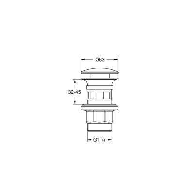 Grohe Bas-Aç Gider Seti - 40824000 - 2