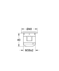 Grohe Basma Butonu Ve Ayna - 37115PI0 - 4