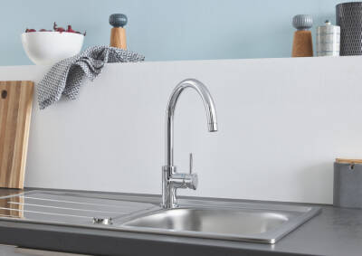 Grohe Bauclassic Tek Kumandalı Eviye Bataryası - 31535001 - 3