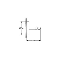 Grohe Baucosmopolitan Havlu/Bornoz Askılığı - 40461001 - 2