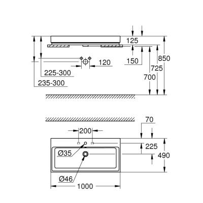 Grohe Cube Ceramic - 3947500H - 2