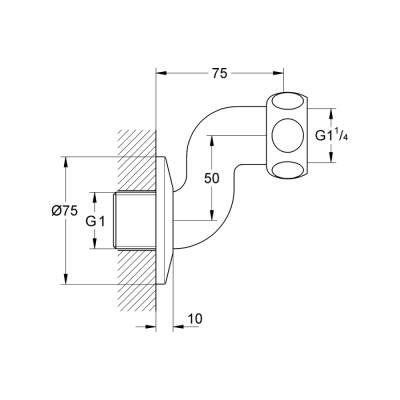 Grohe Ekzantrik - 12411000 - 2