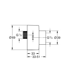 Grohe Ekzantrik - 12693000 - 2