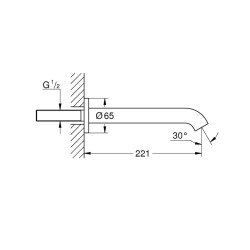 Grohe Essence Çıkış Ucu - 13449Al1 - 2