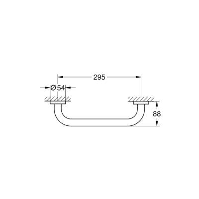 Grohe Essentials Banyo Tutamağı - 40421001 - 2