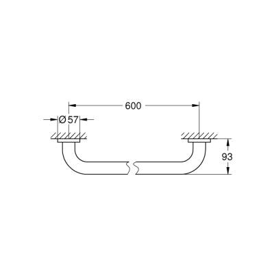 Grohe Essentials Banyo Tutamağı - 40794001 - 2