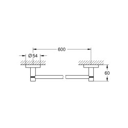 Grohe Essentials Havluluk - 40366Al1 - 2