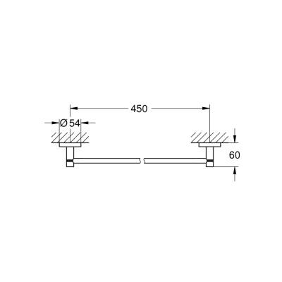 Grohe Essentials Havluluk - 40688Da1 - 2