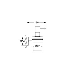 Grohe Essentials Sıvı Sabunluk - 40448001 - 2