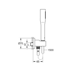 Grohe Euphoria Cosmopolitan Stick Duş Seti - 26404000 - 2