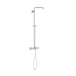 Grohe Euphoria Duş Sistemi Duvara Monte Termostatik Banyo Bataryalı Duş Sistemi - 26243000 - 1