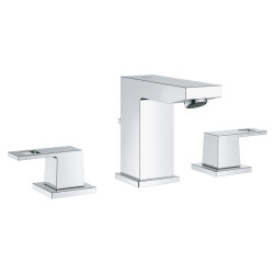 Grohe Eurocube 3 Delikli Lavabo Bataryası 1/2' S-Boyut - 20351000 - 1