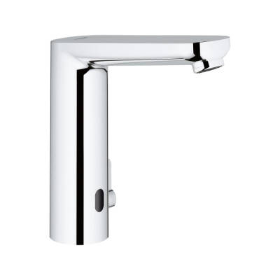 Grohe Eurosmart Cosmopolitan E Fotoselli Lavabo Bataryası, 1/2', L-Boyut, Çift Su Girişli, Ayarlanabilir Sıcaklık Sınırlayıcısı - 36422000 - 1