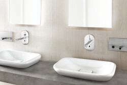 Grohe Eurosmart Cosmopolitan E Fotoselli Lavabo Bataryası, Çift Su Girişli Ayarlanabilir Sıcaklık Sınırlayıcısı - 36315000 - 3