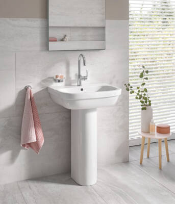 Grohe Eurosmart Tek Kumandalı Lavabo Bataryası 1/2' L-Boyut - 23537002 - 5