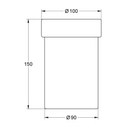 Grohe Fırça İçin Yedek Cam - 40265000 - 2