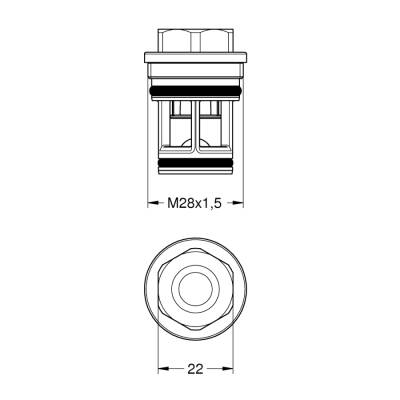 Grohe Geri Tepme Koruma Kombinasyonu - 14055000 - 2