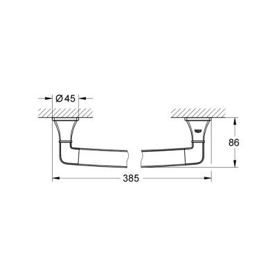 Grohe Grandera Banyo Tutamağı - 40633Ig0 - 2