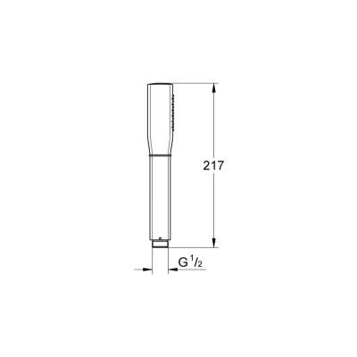 Grohe Grandera Stick El Duşu 1 Akışlı - 26037001 - 2