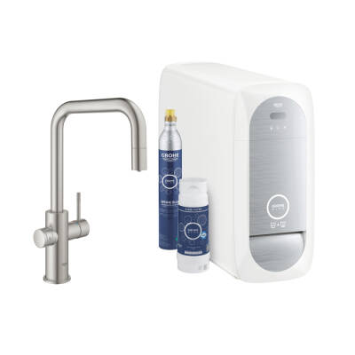 Grohe Grohe Blue Home U - Spout Starter Kit With Pull - Out Mousseur - 31543DC0 - 1