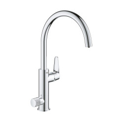 Grohe Grohe Blue Pure Baucurve Filtre Fonksiyonuna Sahip Tek Kumandalı Eviye Bataryası - 31723000 - 1