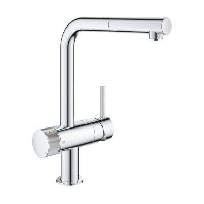 Grohe Grohe Blue Pure Minta Filtre Fonksiyonuna Sahip Tek Kumandalı Eviye Bataryası - 31721000 - 1