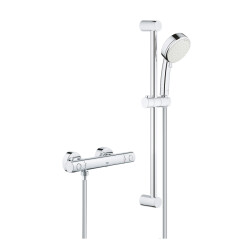 Grohe Grohtherm 800 Cosmopolitan Termostatik Duş Sistemi 1/2' - 34768000 - 1