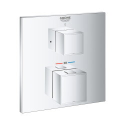 Grohe Grohtherm Cube Ankastre Termostatik Banyo Bataryası - 24153000 - 1