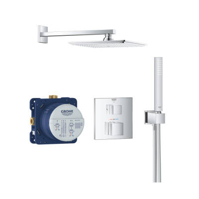 Grohe Grohtherm Cube Rainshower Allure 230 Duş Seti - 34741000 - 1