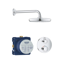 Grohe Grohtherm Duş Seti, Tempesta 210 Tepe Duşu İle - 34726000 - 1