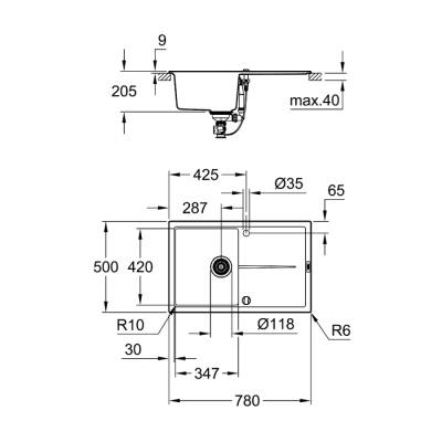 Grohe K400 - 31639At0 - 2