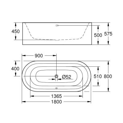 Grohe Küvet - 39729000 - 2