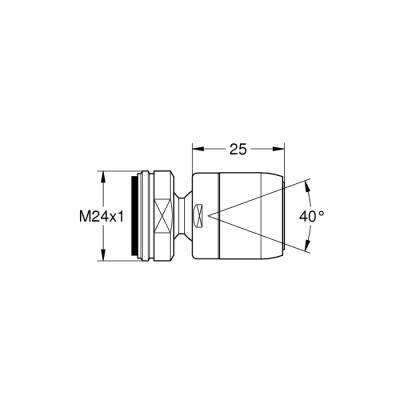 Grohe Mafsallı Perlatör - 13915000 - 2