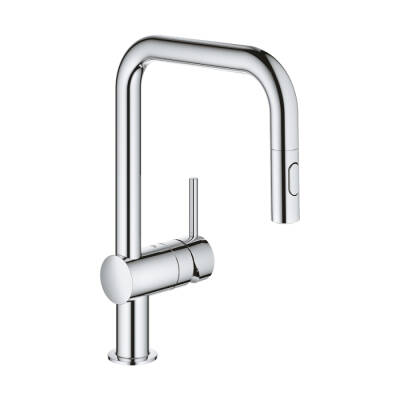 Grohe Minta Tek Kumandalı Eviye Bataryası - 32322002 - 1