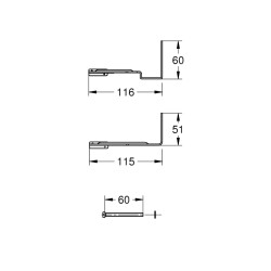 Grohe Motor Destek Cihazı - 43617000 - 2