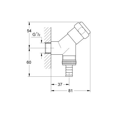 Grohe Orjinal Was® Bağlantı Borusu - 41010000 - 2