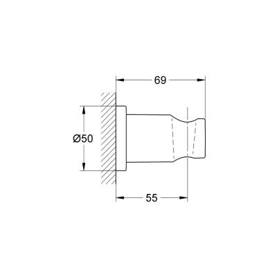 Grohe Rainshower El Duşu Askısı - 27074LS0 - 2