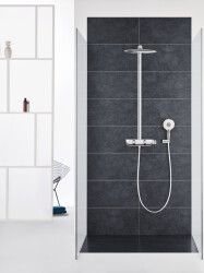 Grohe Rainshower System Smartcontrol Mono 360 Duvara Monte Termostatik Bataryalı Duş Sistemi - 26361000 - 4