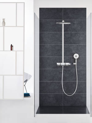 Grohe Rainshower System Smartcontrol Mono 360 Duvara Monte Termostatik Bataryalı Duş Sistemi - 26361000 - 4