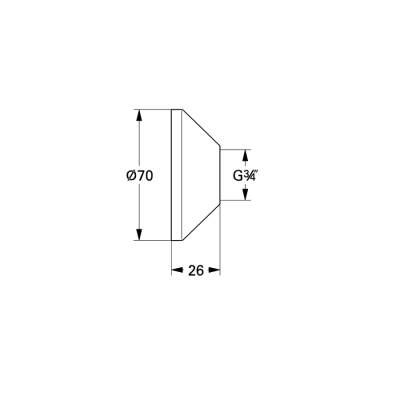 Grohe Rozet - 0221000M - 2