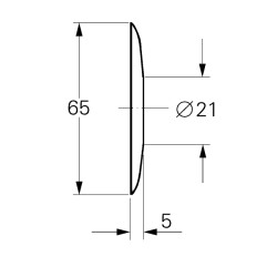 Grohe Rozet 1/2' - 02201000 - 2