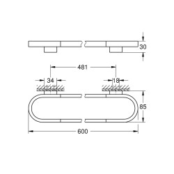 Grohe Selection Havluluk - 41056000 - 2