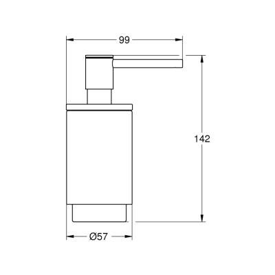 Grohe Selection Sıvı Sabunluk - 41028000 - 2