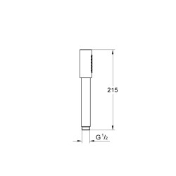 Grohe Sena Stick El Duşu 1 Akışlı - 26465Al0 - 2