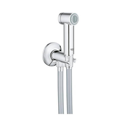 Grohe Sena Taharet Spreyi 35 Duvardan Askılı Set 1 Akışlı, Ara Musluk İle Birlikte - 26329000 - 1