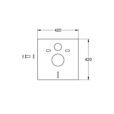 Grohe Ses Koruyucu İçin Set - 37131000 - 2